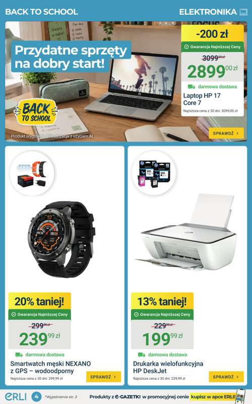 ERLI - gazetka promocyjna Gazetka  do niedzieli 16.08 - strona 4