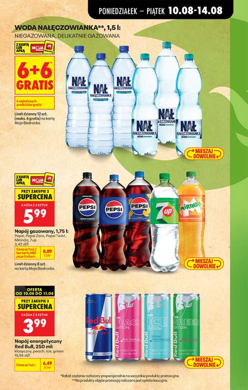 Biedronka - gazetka promocyjna Od poniedziałku od poniedziałku 10.08 do soboty 15.08 - strona 15