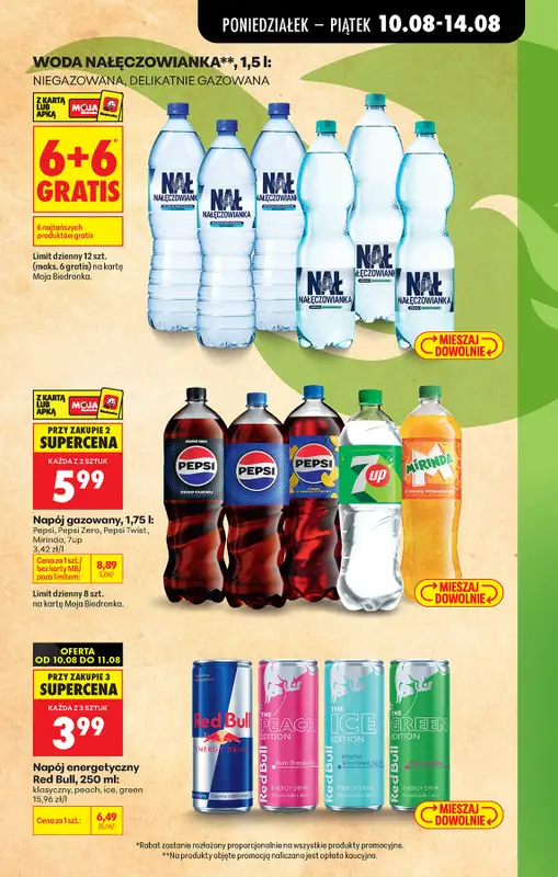 Biedronka - gazetka promocyjna Od poniedziałku od poniedziałku 10.08 do soboty 15.08 - strona 15