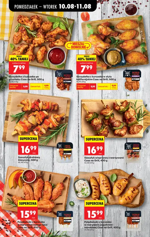 Biedronka - gazetka promocyjna Od poniedziałku od poniedziałku 10.08 do soboty 15.08 - strona 10
