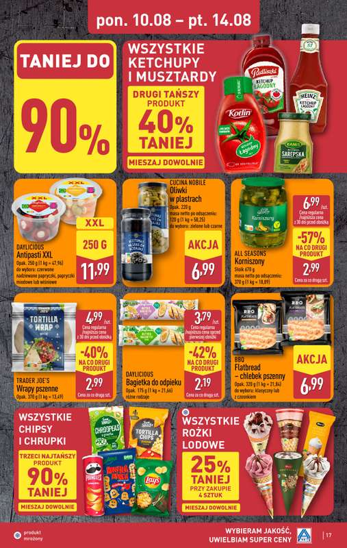 Aldi - gazetka promocyjna Pełny katalog! od poniedziałku 10.08 do piątku 14.08 - strona 17