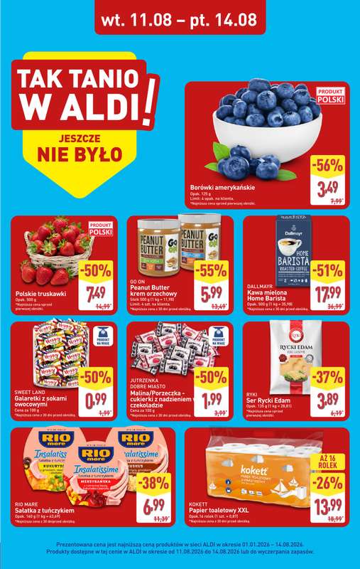 Aldi - gazetka promocyjna Pełny katalog! od poniedziałku 10.08 do piątku 14.08 - strona 2