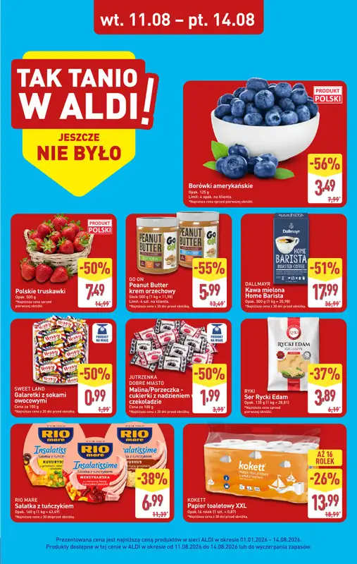 Aldi - gazetka promocyjna Pełny katalog! od poniedziałku 10.08 do piątku 14.08 - strona 2