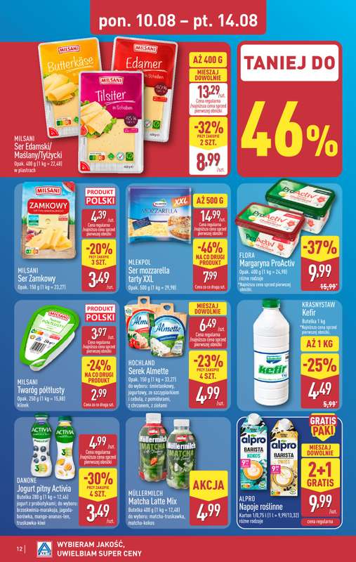 Aldi - gazetka promocyjna Pełny katalog! od poniedziałku 10.08 do piątku 14.08 - strona 12