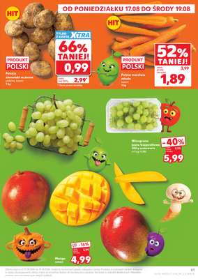 Kaufland - gazetka promocyjna Gazetka Tygodnia od środy 12.08 do środy 19.08 - strona 61
