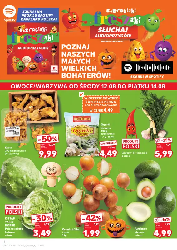 Kaufland - gazetka promocyjna Gazetka Tygodnia od środy 12.08 do środy 19.08 - strona 4