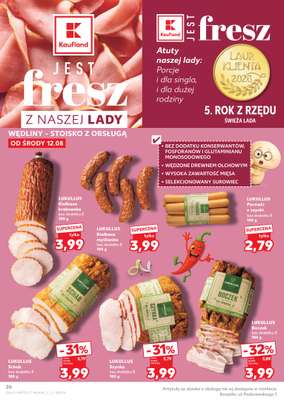 Kaufland - gazetka promocyjna Gazetka Tygodnia od środy 12.08 do środy 19.08 - strona 26