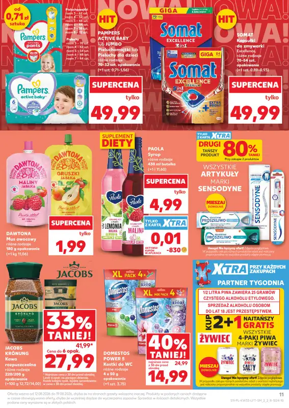 Kaufland - gazetka promocyjna Gazetka Tygodnia od środy 12.08 do środy 19.08 - strona 11