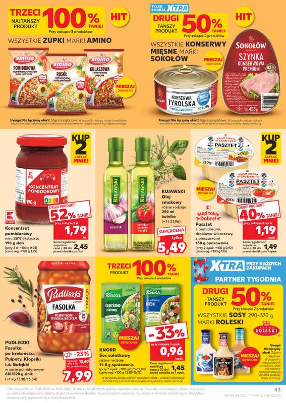 Kaufland - gazetka promocyjna Gazetka Tygodnia od środy 12.08 do środy 19.08 - strona 43