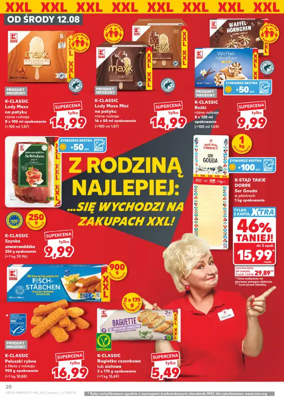 Kaufland - gazetka promocyjna Gazetka Tygodnia od środy 12.08 do środy 19.08 - strona 20