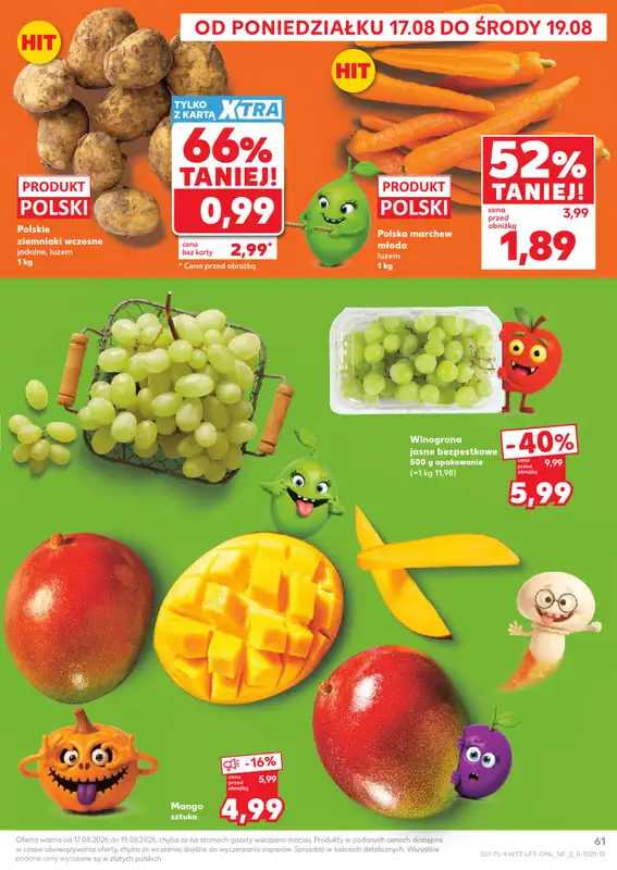 Kaufland - gazetka promocyjna Gazetka Tygodnia od środy 12.08 do środy 19.08 - strona 61