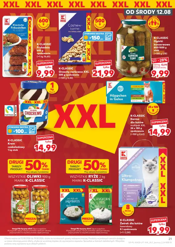 Kaufland - gazetka promocyjna Gazetka Tygodnia od środy 12.08 do środy 19.08 - strona 21