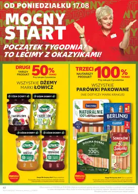 Kaufland - gazetka promocyjna Gazetka Tygodnia od środy 12.08 do środy 19.08 - strona 62