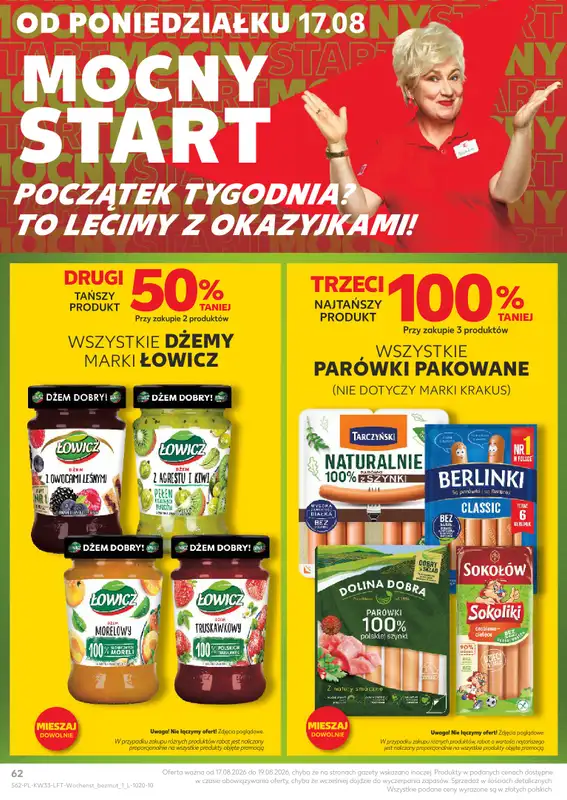Kaufland - gazetka promocyjna Gazetka Tygodnia od środy 12.08 do środy 19.08 - strona 62