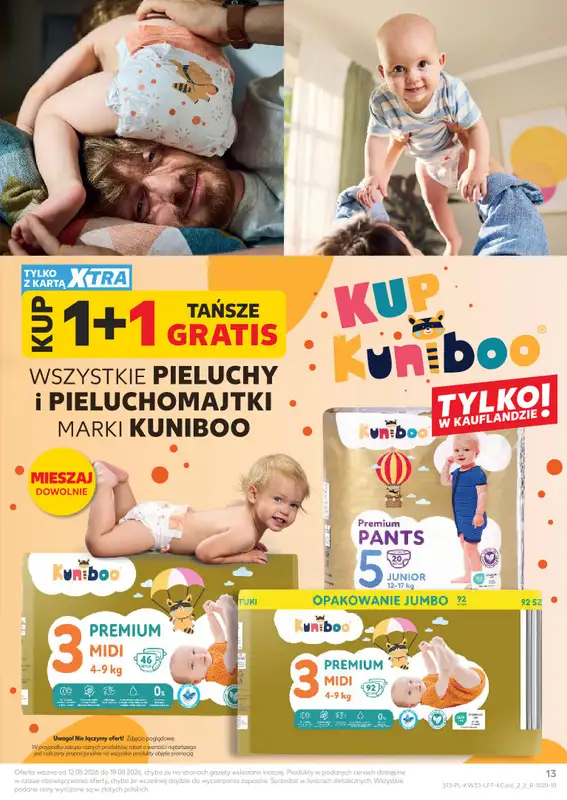 Kaufland - gazetka promocyjna Gazetka Tygodnia od środy 12.08 do środy 19.08 - strona 13