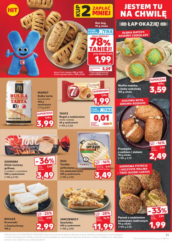 Kaufland - gazetka promocyjna Gazetka Tygodnia od środy 12.08 do środy 19.08 - strona 31