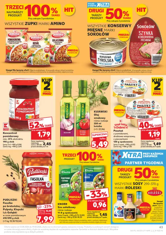 Kaufland - gazetka promocyjna Gazetka Tygodnia od środy 12.08 do środy 19.08 - strona 43