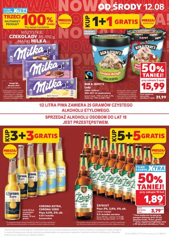 Kaufland - gazetka promocyjna Gazetka Tygodnia od środy 12.08 do środy 19.08 - strona 3