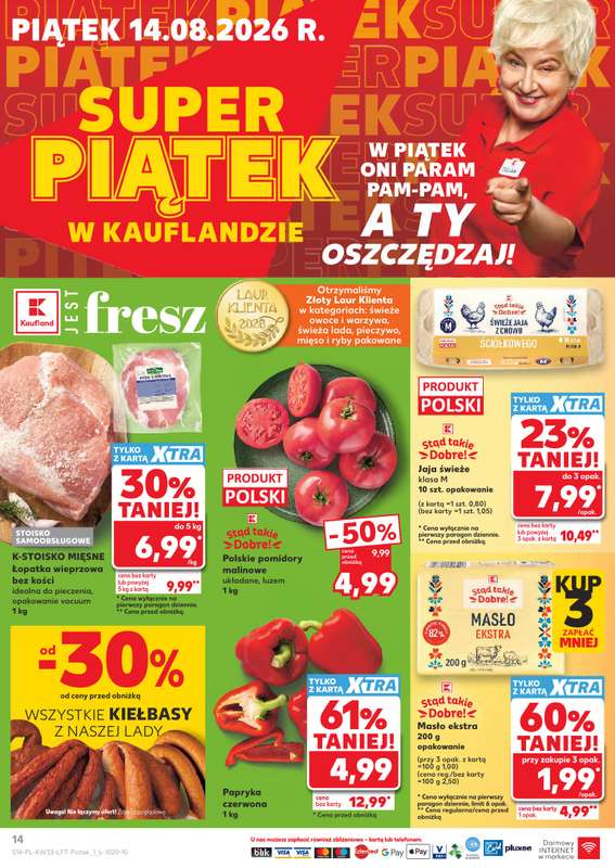 Kaufland - gazetka promocyjna Gazetka Tygodnia od środy 12.08 do środy 19.08 - strona 14