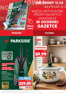 Kaufland - gazetka promocyjna Gazetka Tygodnia od środy 12.08 do środy 19.08 - strona 59