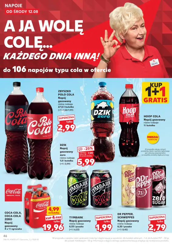 Kaufland - gazetka promocyjna Gazetka Tygodnia od środy 12.08 do środy 19.08 - strona 46