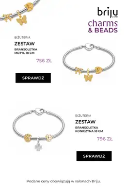 Briju - gazetka promocyjna Promocja Charms & Beads od środy 12.08 do wtorku 08.09 - strona 5