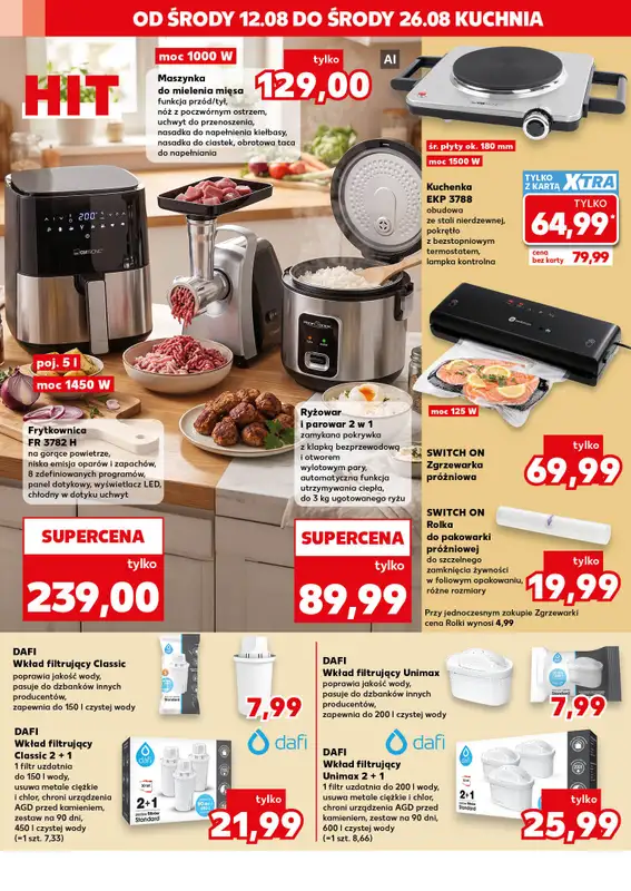 Kaufland - gazetka promocyjna Oferta Kaufland - Non Food od środy 12.08 do środy 19.08 - strona 12