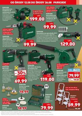 Kaufland - gazetka promocyjna Oferta Kaufland - Non Food od środy 12.08 do środy 19.08 - strona 5