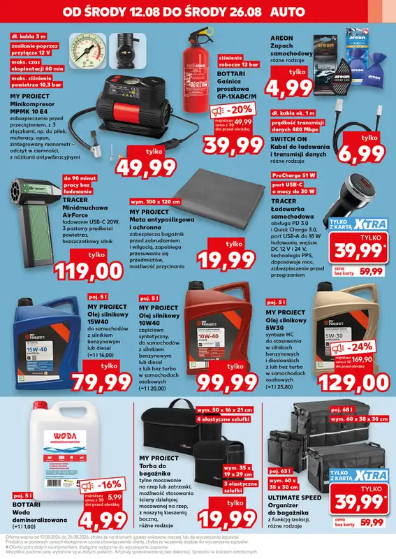 Kaufland - gazetka promocyjna Oferta Kaufland - Non Food od środy 12.08 do środy 19.08 - strona 7