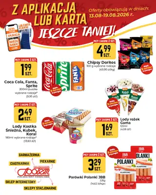 Społem Częstochowa - gazetka promocyjna Plakaty promocyjne od czwartku 13.08 do środy 19.08 - strona 2