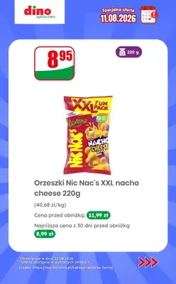 Dino - gazetka promocyjna Specjalna oferta na 11.08.2026 - promocje spoza gazetki od wtorku 11.08 do wtorku 11.08 - strona 9