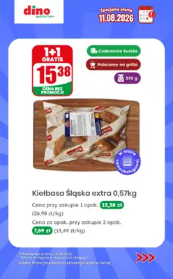 Dino - gazetka promocyjna Specjalna oferta na 11.08.2026 - promocje spoza gazetki od wtorku 11.08 do wtorku 11.08 - strona 10