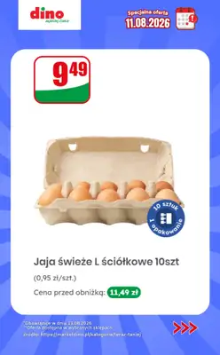 Dino - gazetka promocyjna Specjalna oferta na 11.08.2026 - promocje spoza gazetki od wtorku 11.08 do wtorku 11.08 - strona 4
