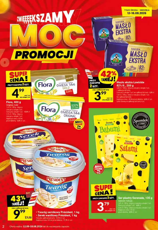 Twój Market - gazetka promocyjna Gazetka od środy 12.08 do wtorku 18.08 - strona 2