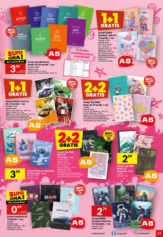 Twój Market - gazetka promocyjna Gazetka od środy 12.08 do wtorku 18.08 - strona 37