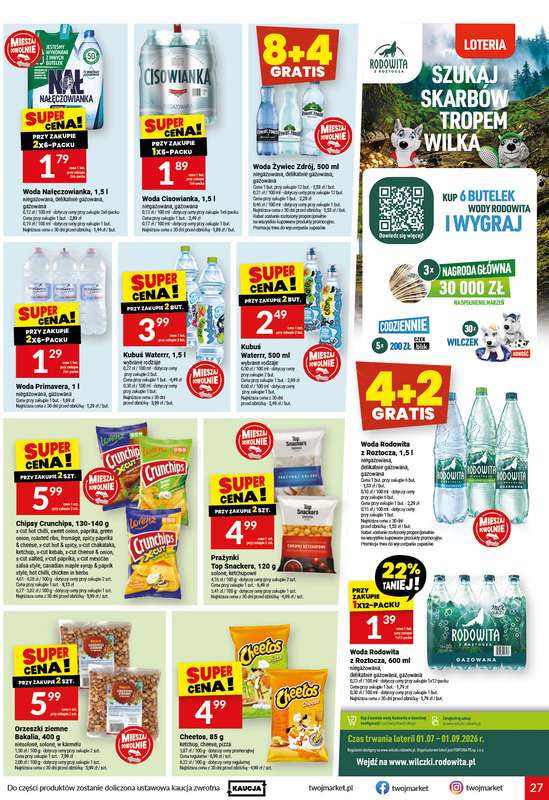 Twój Market - gazetka promocyjna Gazetka od środy 12.08 do wtorku 18.08 - strona 27