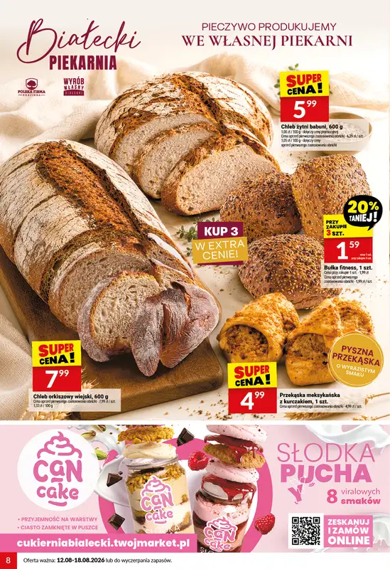 Twój Market - gazetka promocyjna Gazetka od środy 12.08 do wtorku 18.08 - strona 8