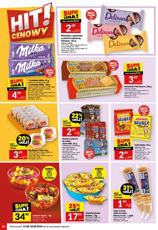Twój Market - gazetka promocyjna Gazetka od środy 12.08 do wtorku 18.08 - strona 20