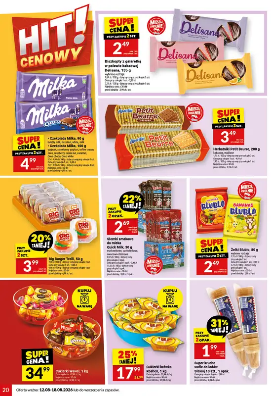 Twój Market - gazetka promocyjna Gazetka od środy 12.08 do wtorku 18.08 - strona 20