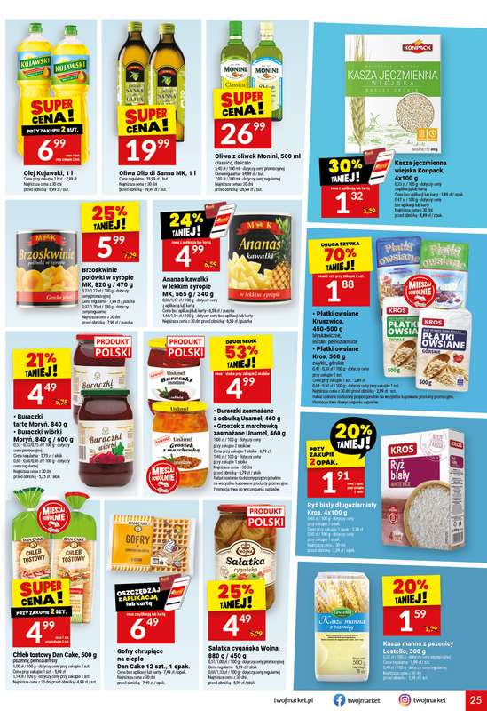 Twój Market - gazetka promocyjna Gazetka od środy 12.08 do wtorku 18.08 - strona 25