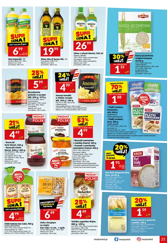 Twój Market - gazetka promocyjna Gazetka od środy 12.08 do wtorku 18.08 - strona 25