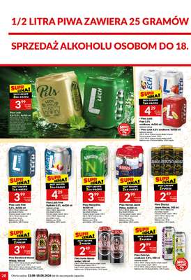 Twój Market - gazetka promocyjna Gazetka od środy 12.08 do wtorku 18.08 - strona 28