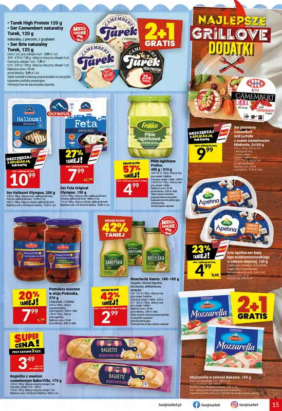 Twój Market - gazetka promocyjna Gazetka od środy 12.08 do wtorku 18.08 - strona 15