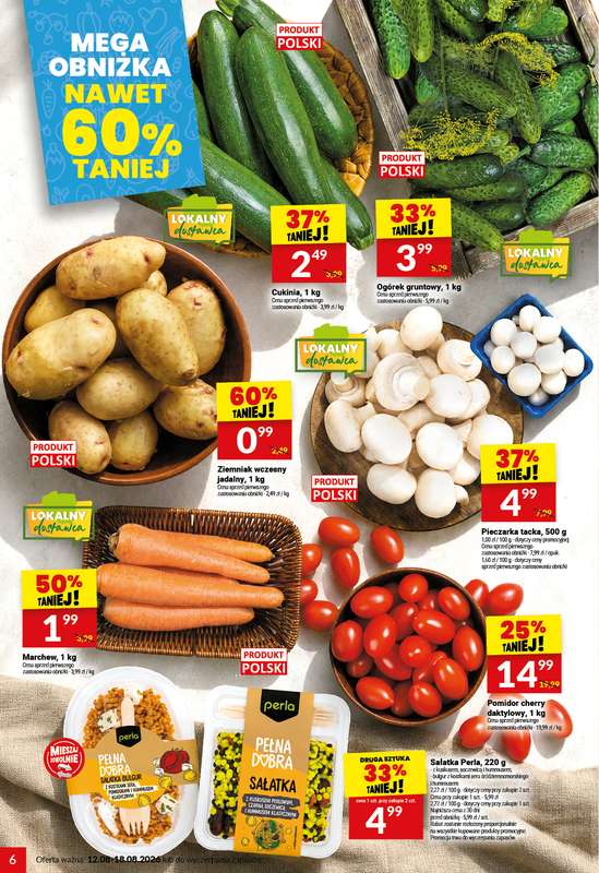Twój Market - gazetka promocyjna Gazetka od środy 12.08 do wtorku 18.08 - strona 6