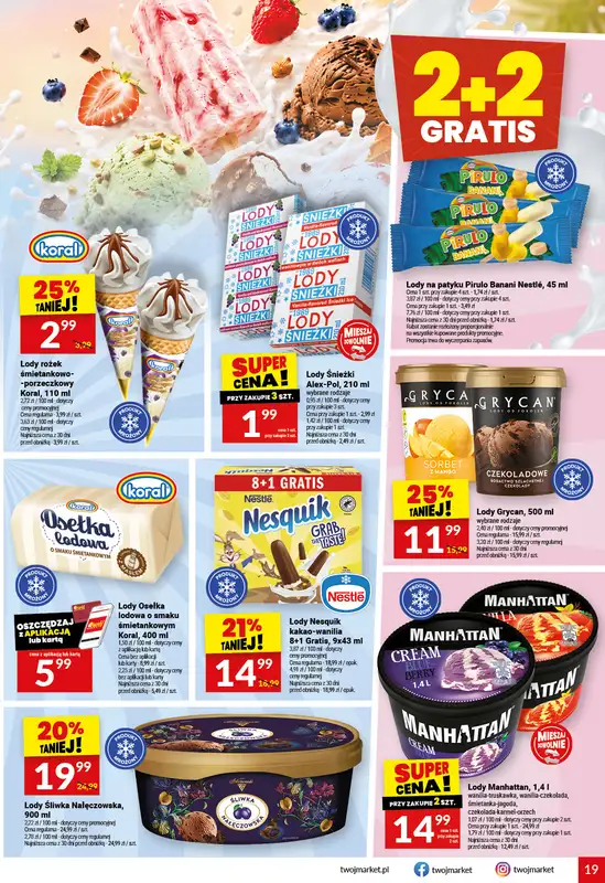 Twój Market - gazetka promocyjna Gazetka od środy 12.08 do wtorku 18.08 - strona 19