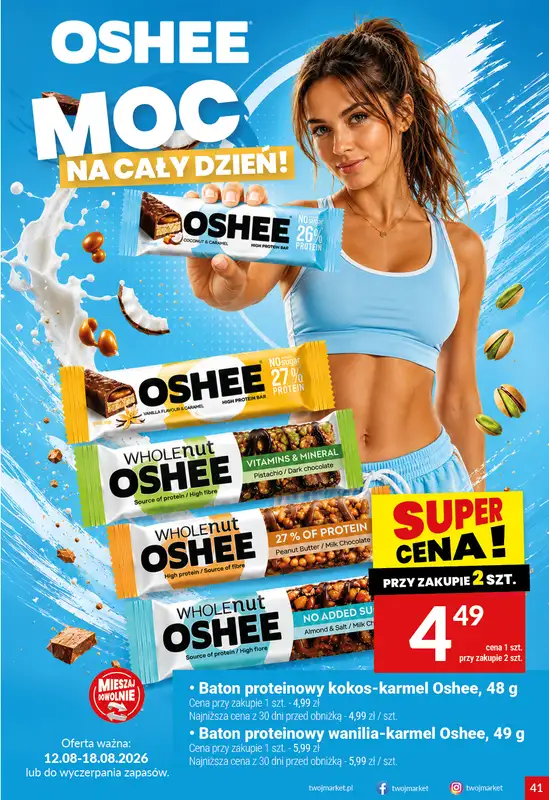 Twój Market - gazetka promocyjna Gazetka od środy 12.08 do wtorku 18.08 - strona 41