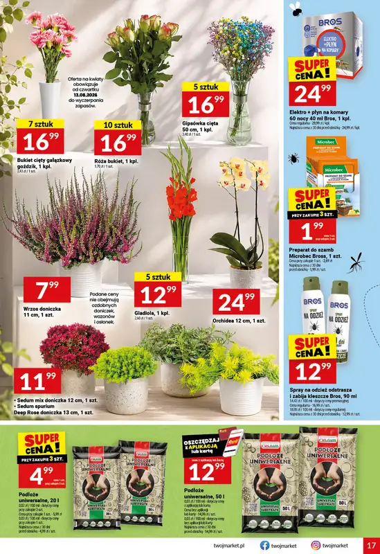 Twój Market - gazetka promocyjna Gazetka od środy 12.08 do wtorku 18.08 - strona 17
