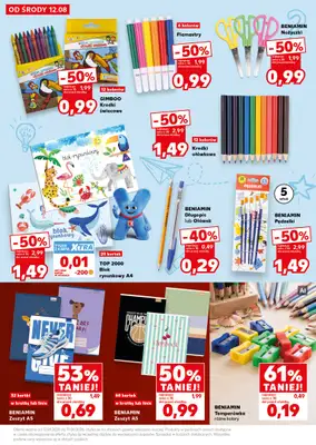 Kaufland - gazetka promocyjna Oferta Kaufland - do Szkoły! od środy 12.08 do środy 19.08 - strona 5