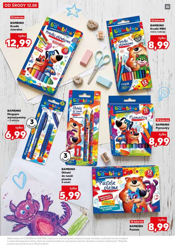 Kaufland - gazetka promocyjna Oferta Kaufland - do Szkoły! od środy 12.08 do środy 19.08 - strona 15