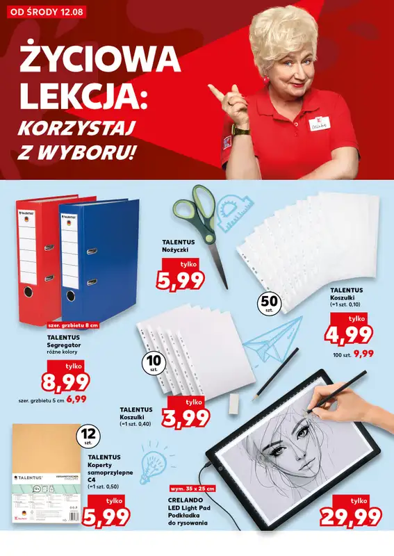 Kaufland - gazetka promocyjna Oferta Kaufland - do Szkoły! od środy 12.08 do środy 19.08 - strona 26